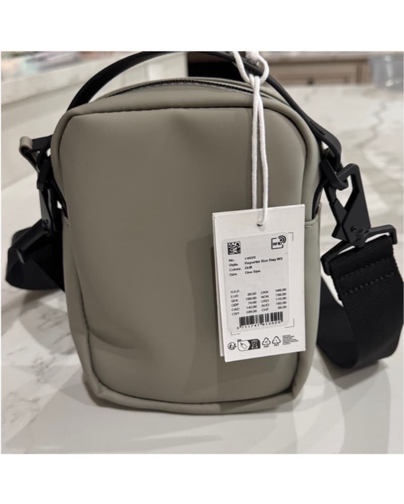 Rains Crossbody Reporter Box Bag - Image 3