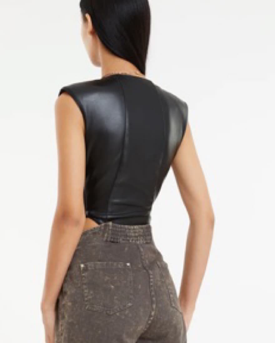 Leather Bodysuit - Image 2