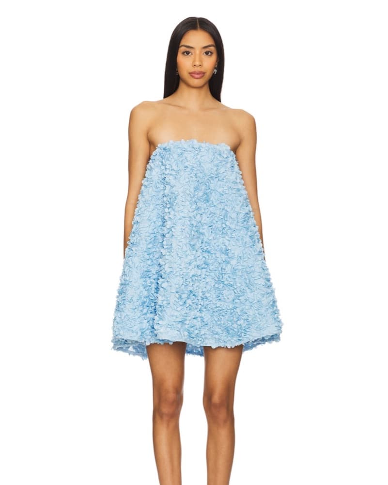 ELLIATT Mini Dress in Hydrangea - Image 1
