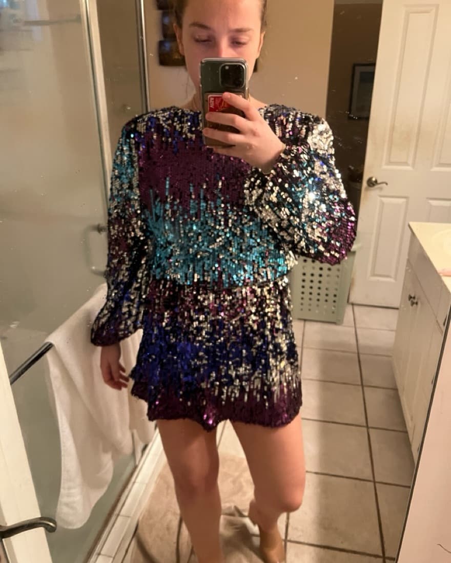 Medium Sequin Dress - Image 1