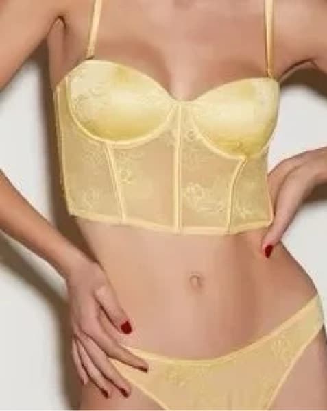 Fleur Du Mal Silk Skirt And Corset Set  - Image 2