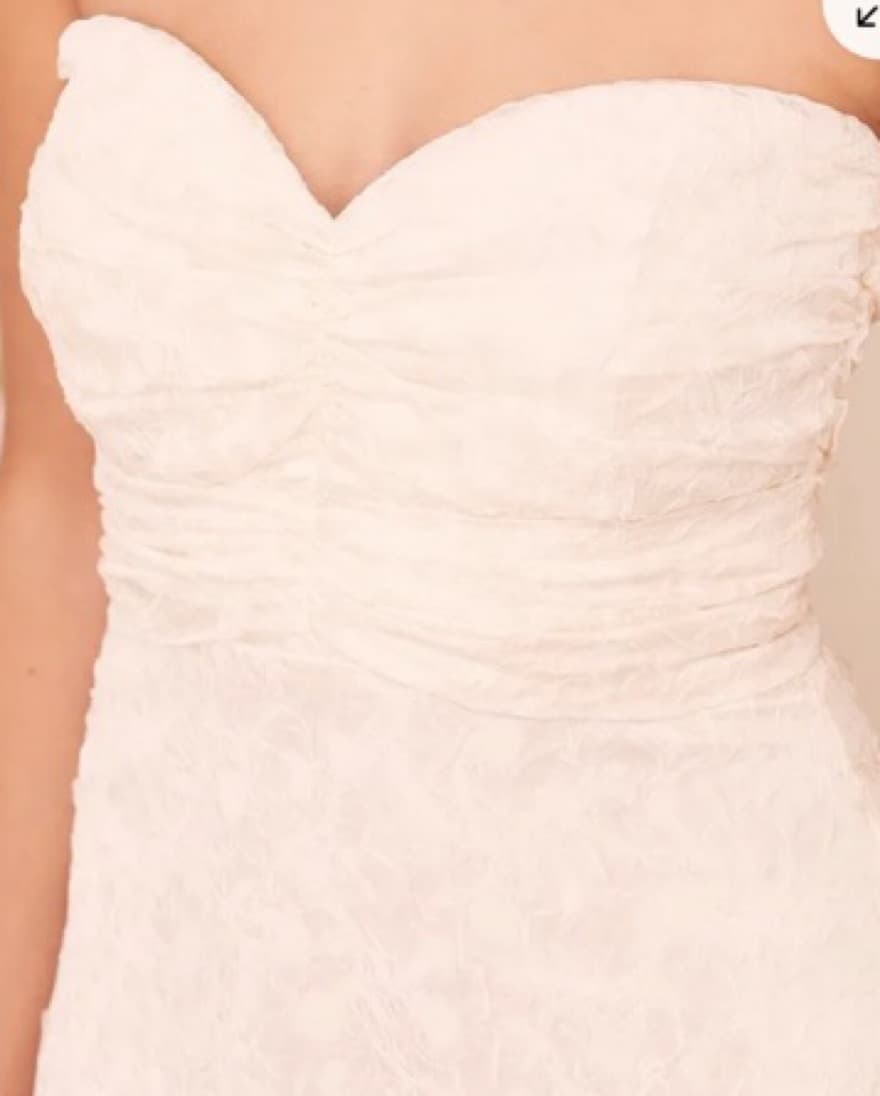 Lulu’s Bridal-Style Cream Maxi Gown 💚 - Image 4