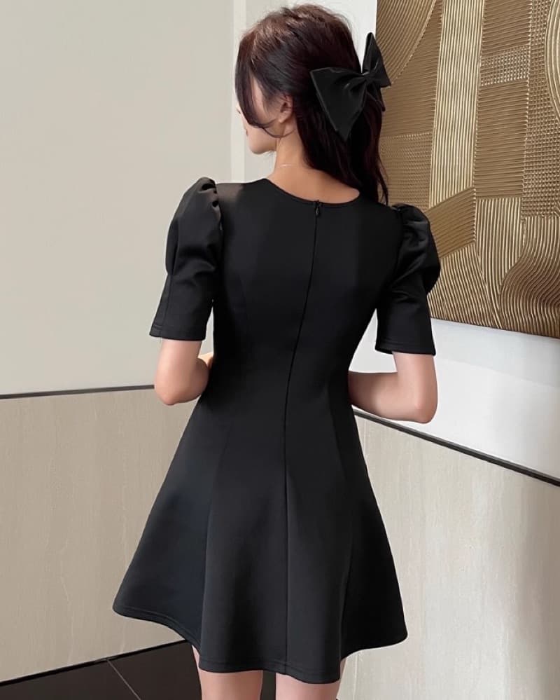 A-line skirt sexy dress - Image 3