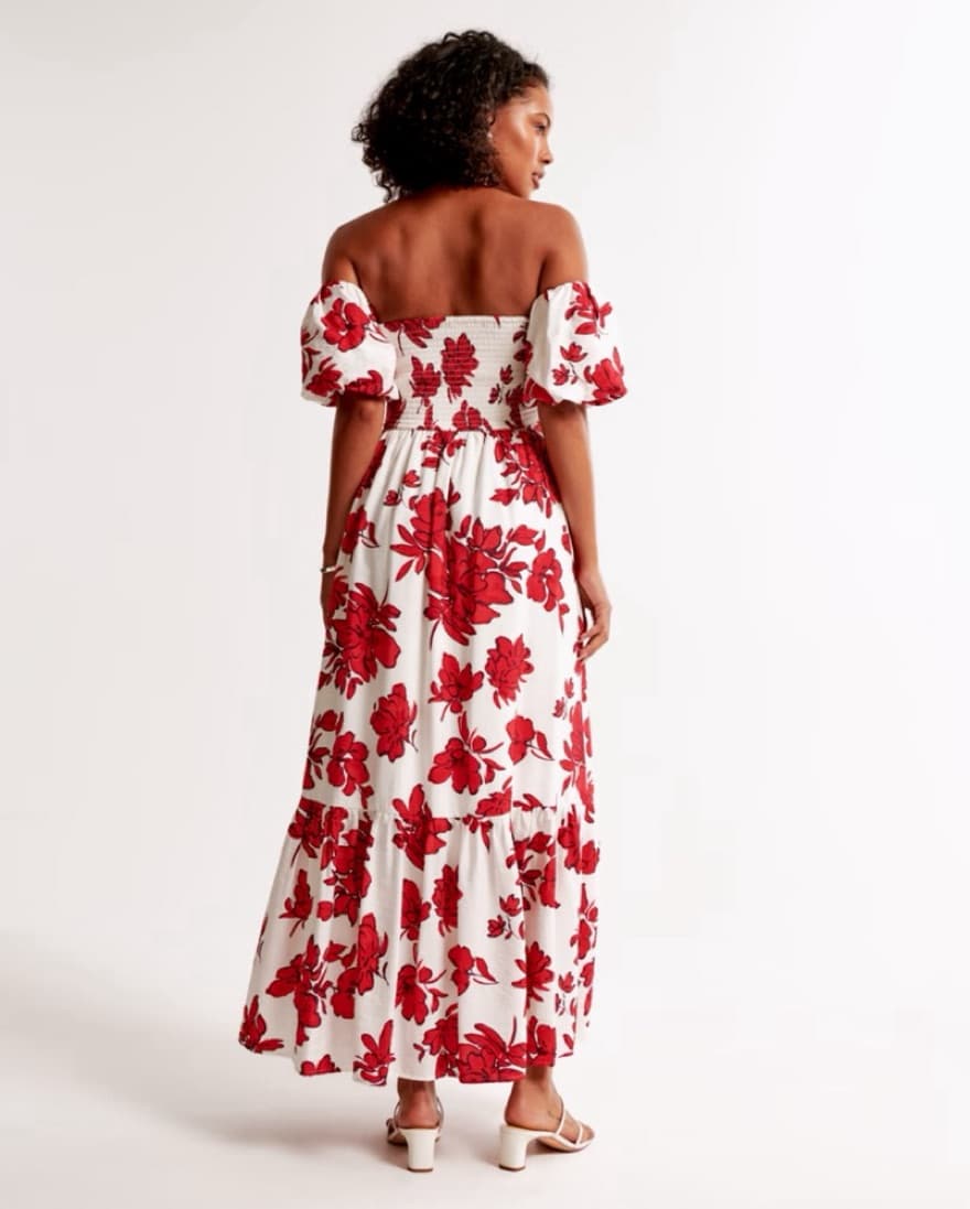 A&F Emerson Off-The-Shoulder Maxi Dress - Image 2