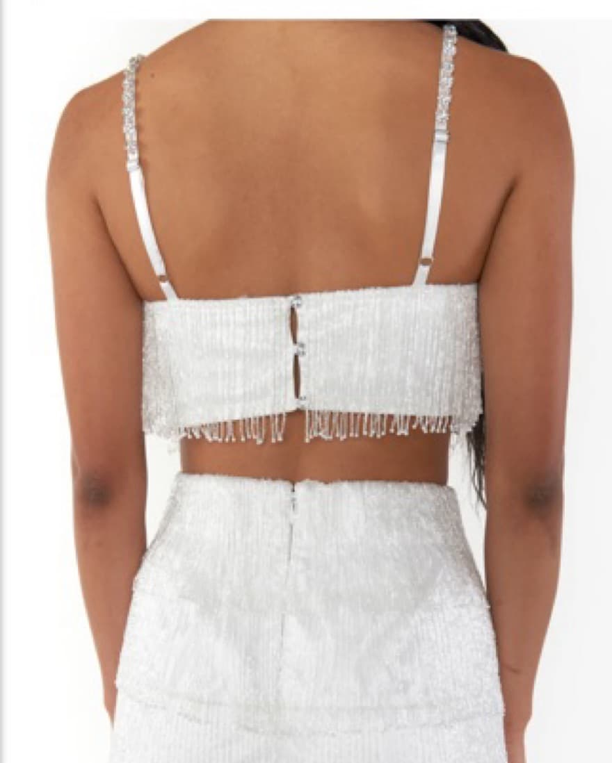 Beaded Fringe Top - Image 3