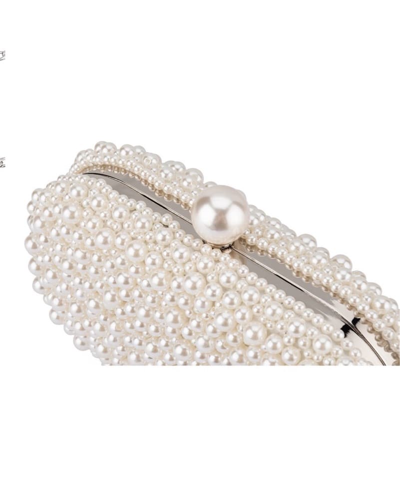 Olga Berg Valentina Pearl Clutch - Image 3