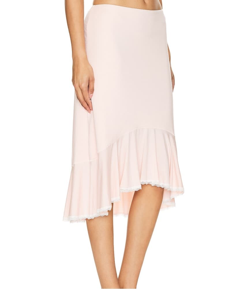 Danielle Guizio Pink Dainty Skirt Set - Image 3