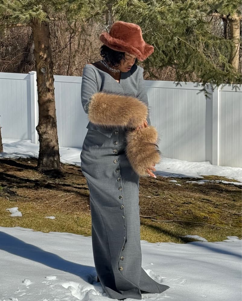 Awake Mode Blazer/skirt Set - Image 3