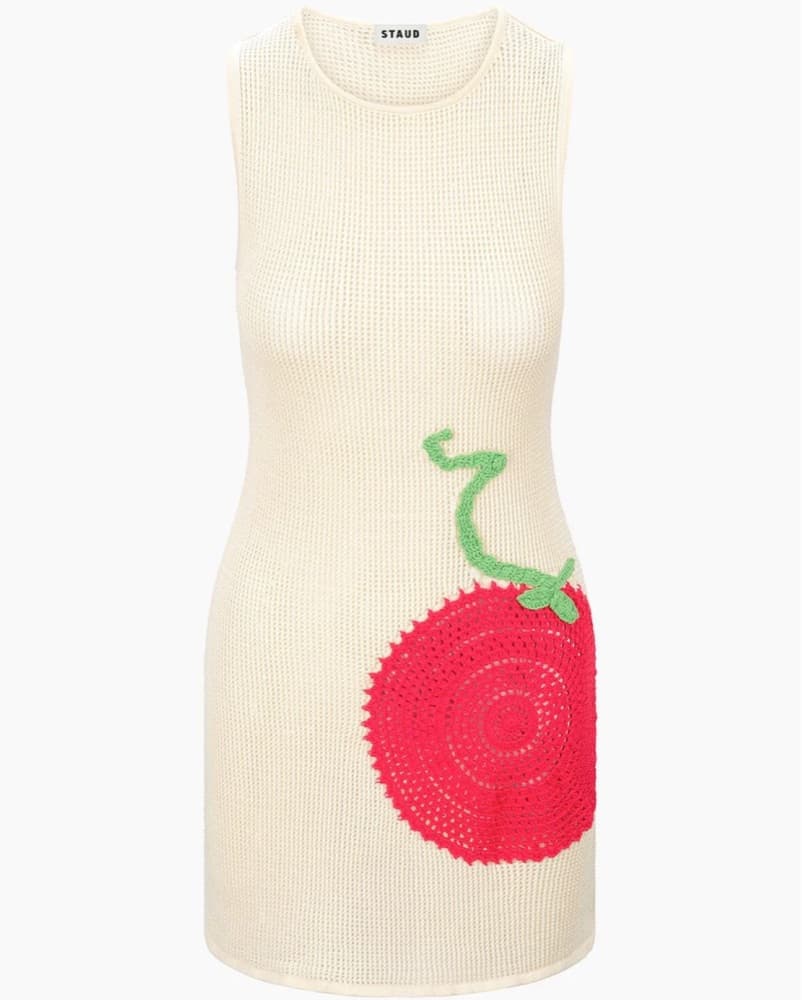 Staud Tomato Swimsuit Coverup - Image 3