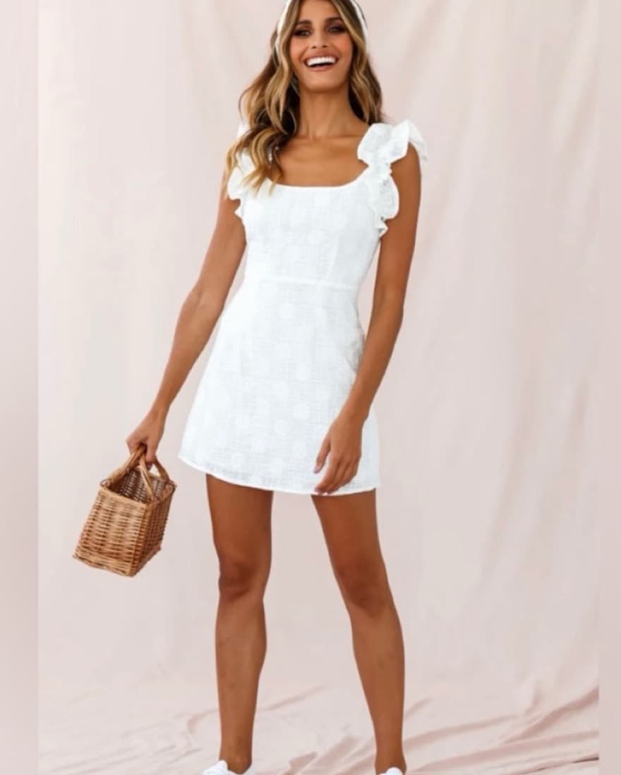 Selfie Leslie Ruffle Starl Dress - Image 1