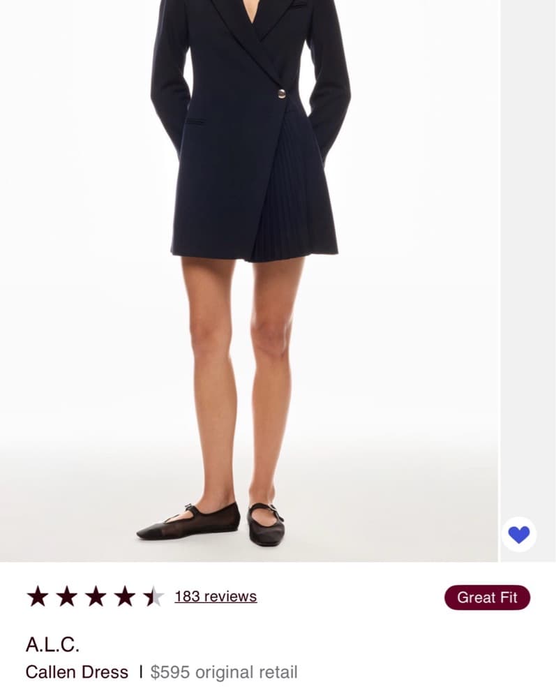 A.L.C. Callen Blazer Dress - Image 5