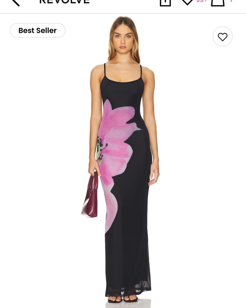 Captivating Floral Maxi Dress - Image 1