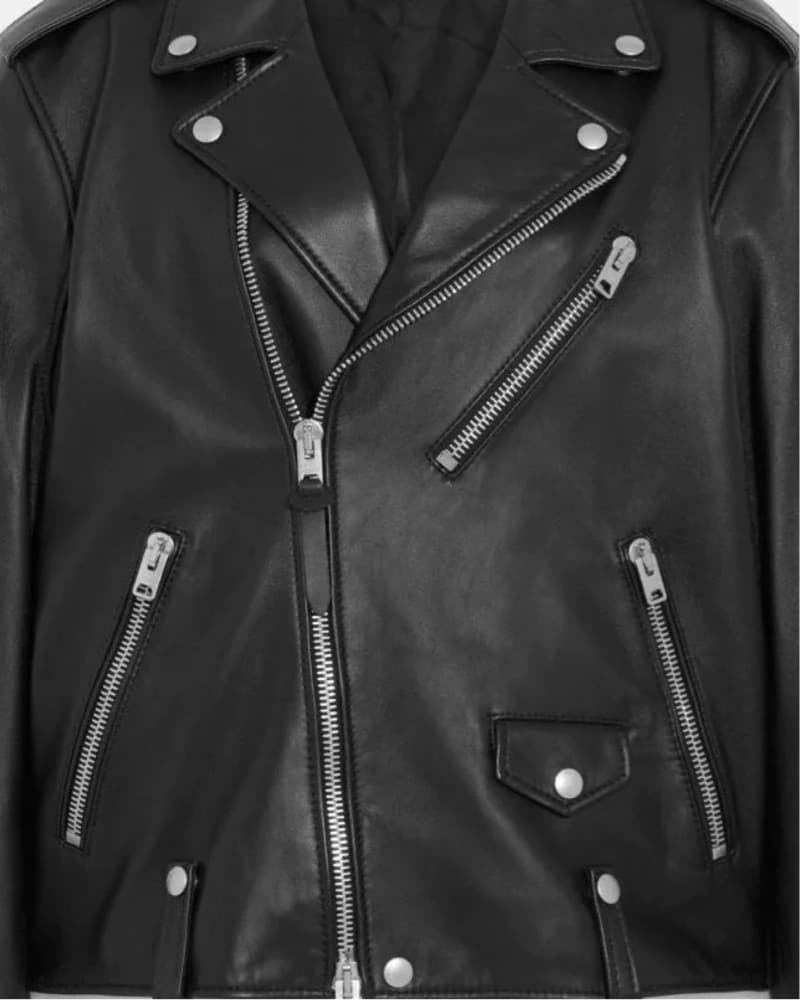Coach Leather Moto Jacket - Image 2