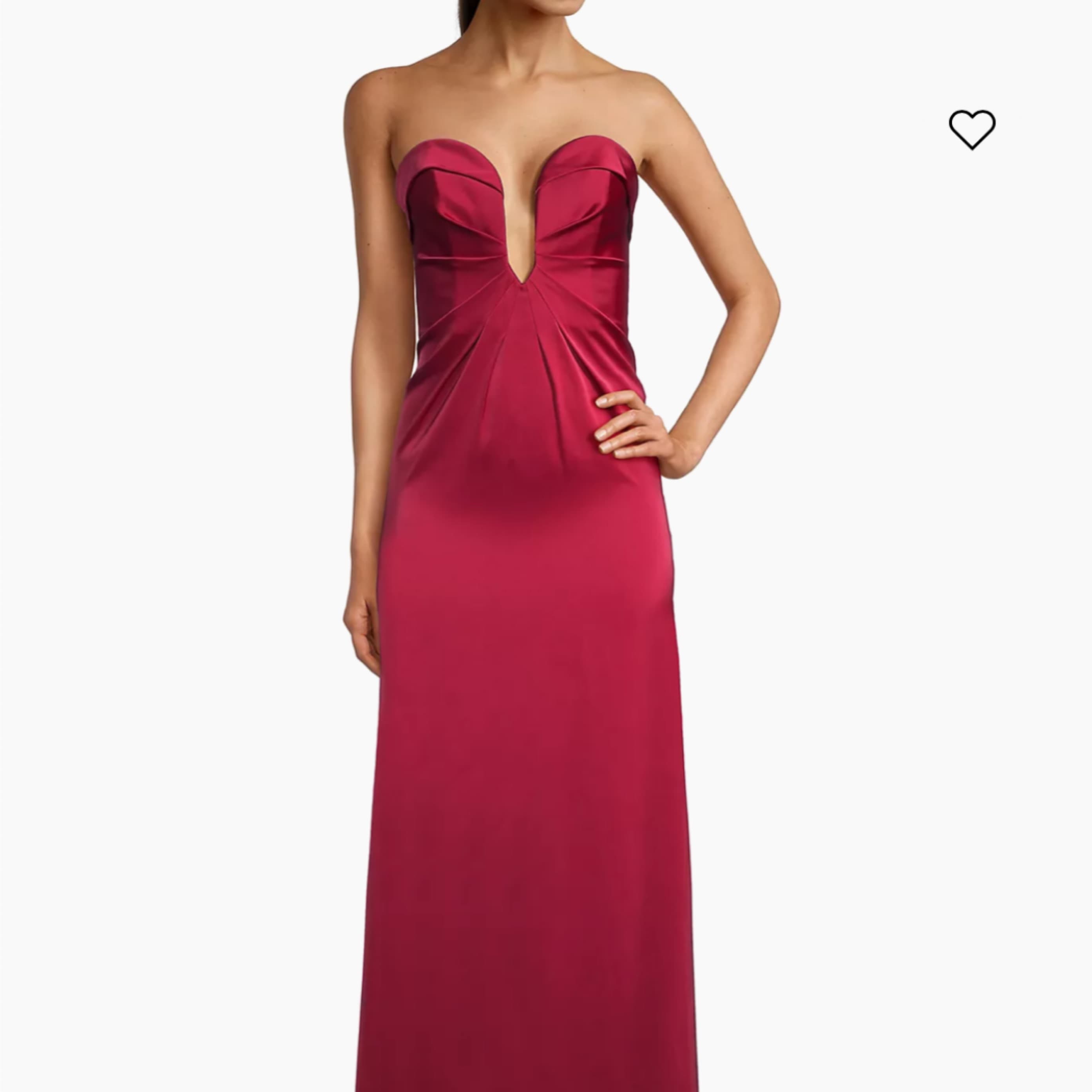 Liv Foster Red Evening Gown - Image 1