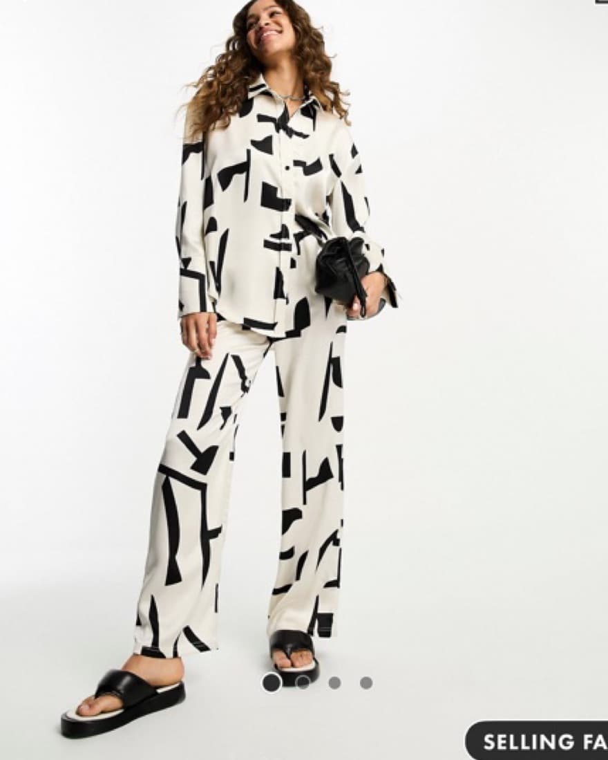 4TH & RECKLESS SATIN WIDE LEG PANT - Image 3