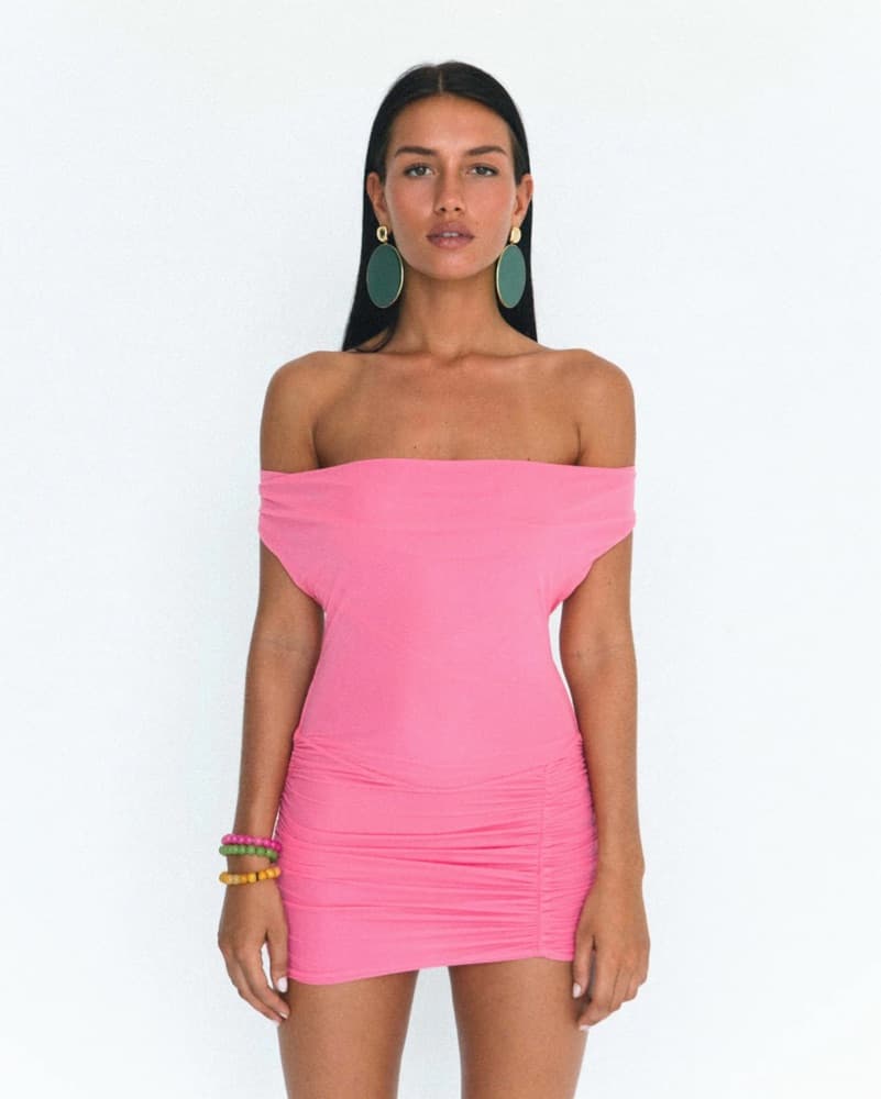 Indah Pink Benito Dress - Image 1