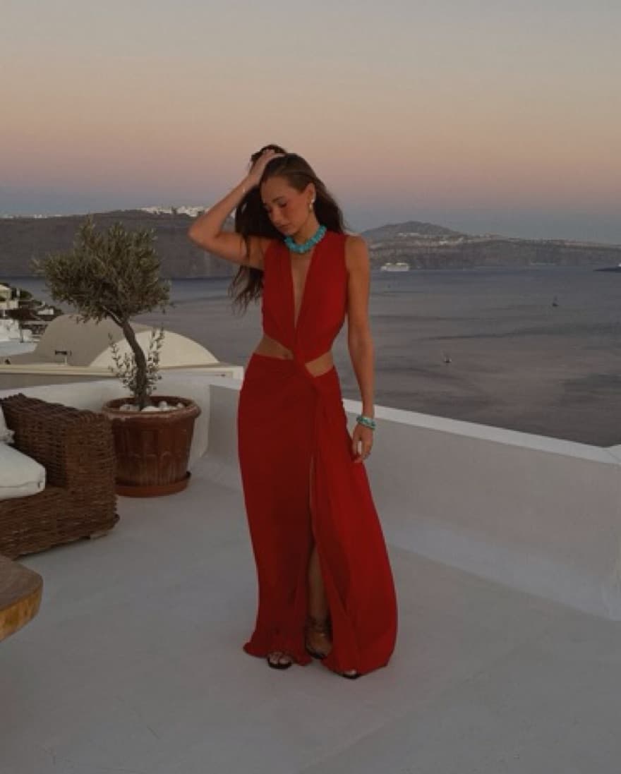 Sig Neigum Cutout Maxi Dress  - Image 1