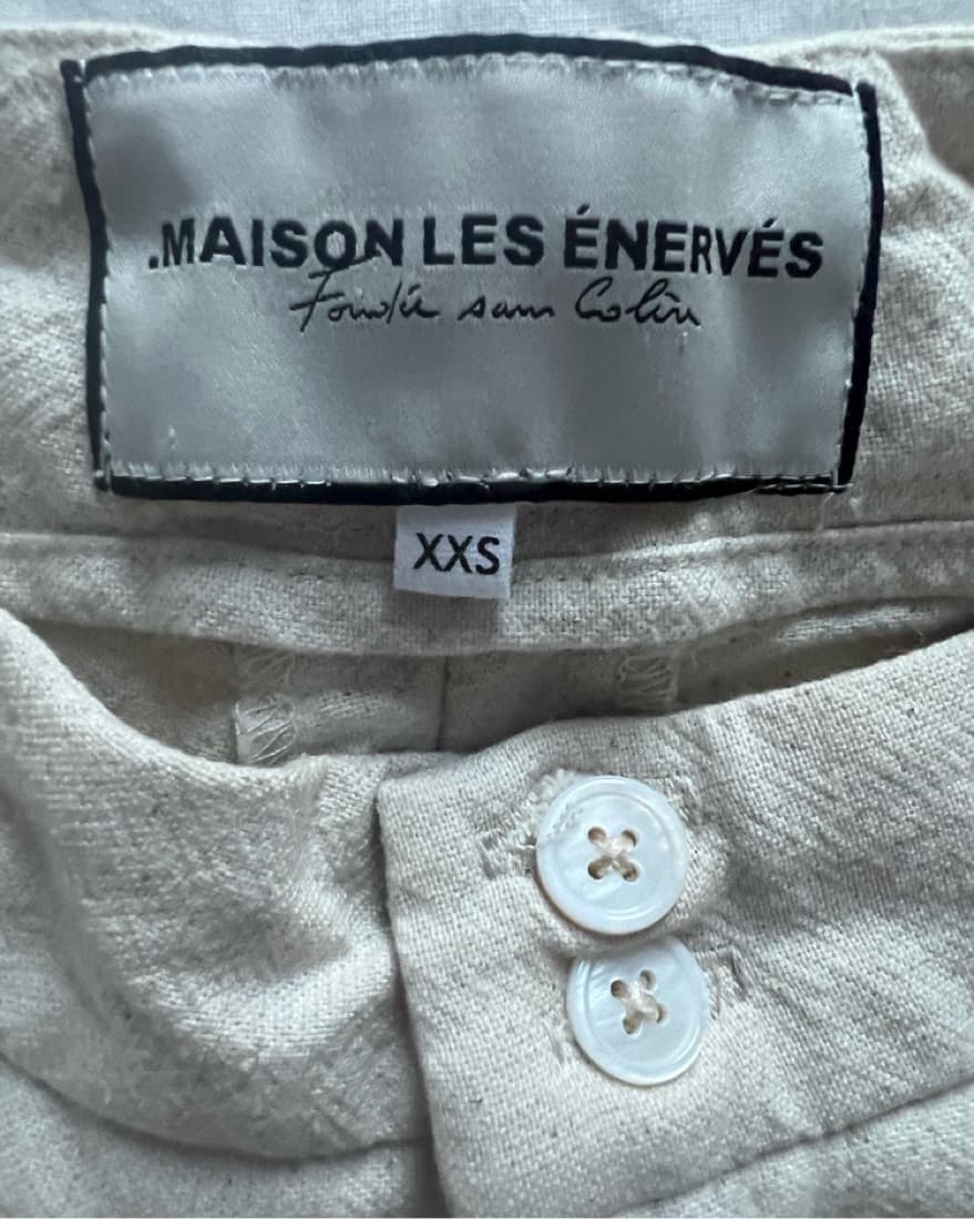 .Maison Les Énervés Pants Siam -Ink  - Image 3