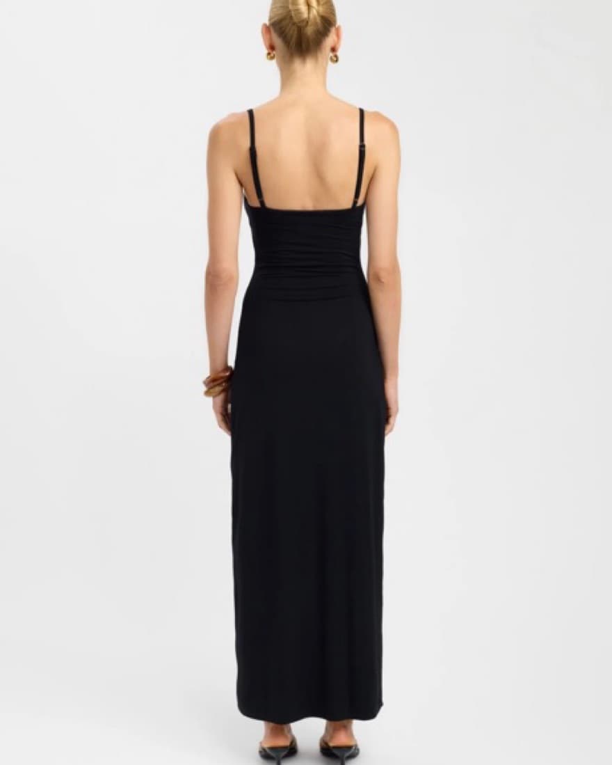 Black Midi Dress - Image 2