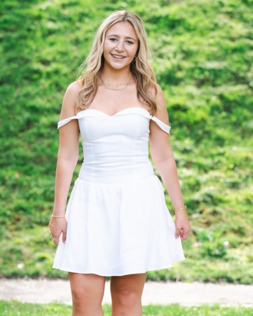 Reformation white linen Sora Dress - Image 2