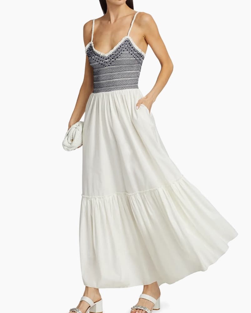 Lucia Cotton Maxi Dress - Image 1