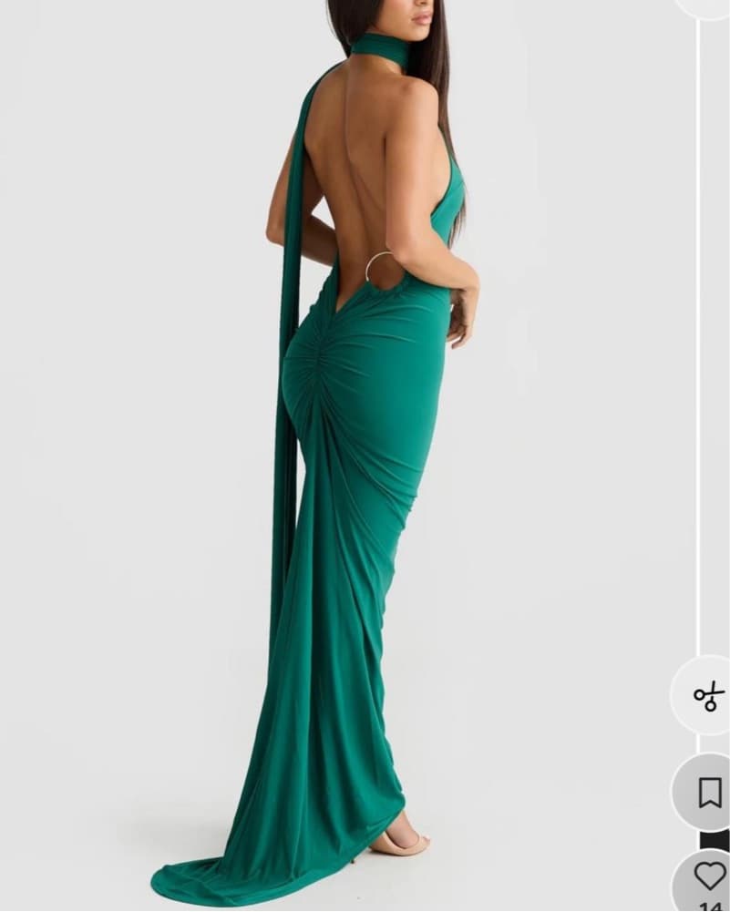 Green Formal Dress - Image 1