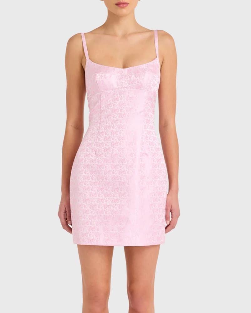 Pink Mini Dress - Image 1