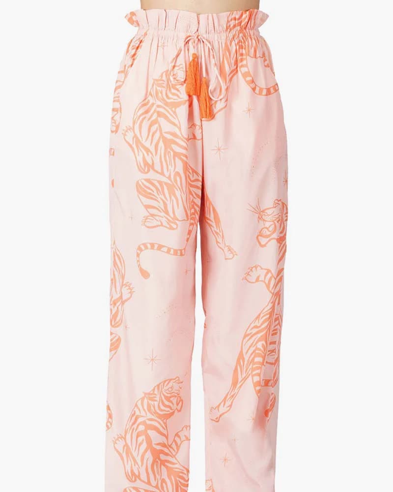 Pink & Orange Tiger Pants - Image 1