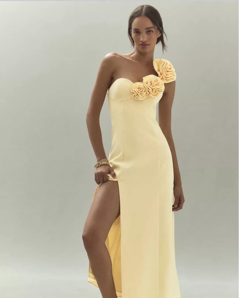 The Wolf Gang Flores One-Shoulder Rose M - Image 1