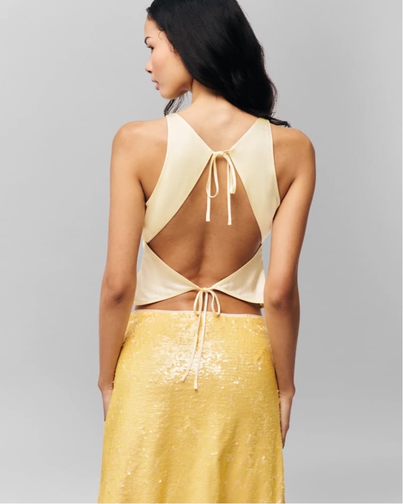 Danielle Guizio Regine Cowl Neck Top - Image 2