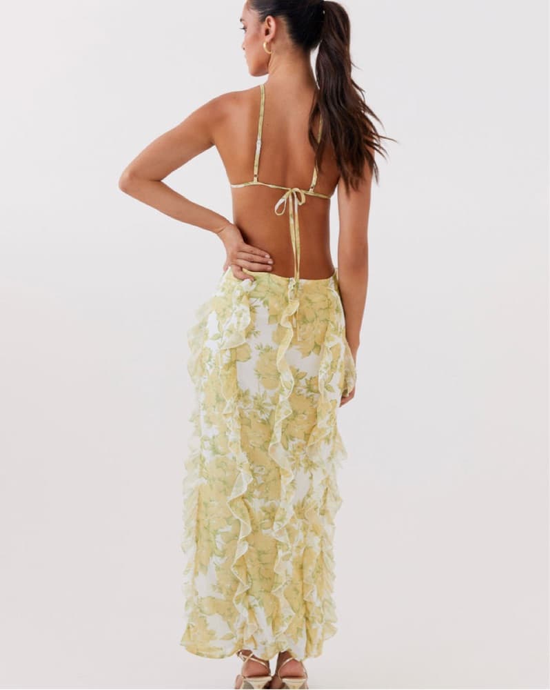 Ruffle Maxi Dress - Image 6