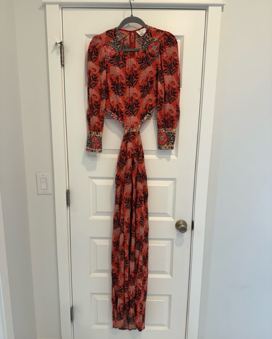 Ba&sh Gabriel Robe Printed Maxi - Image 2