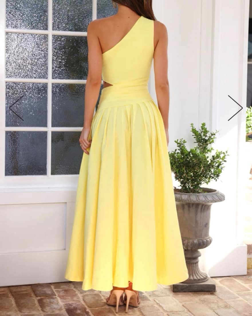 Hello Molly Yellow Maxi Dress - Image 5