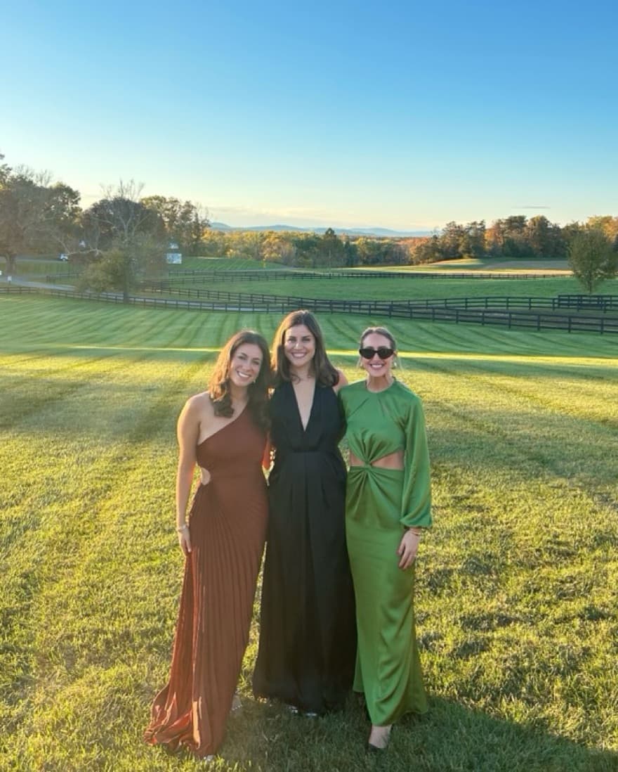 Fame & Partners Green Gown - Image 1