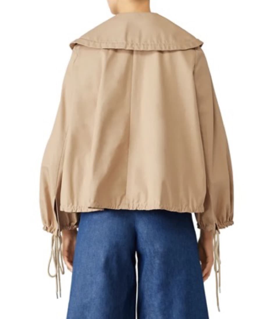 Beige Poncho Rain Jacket - Image 2