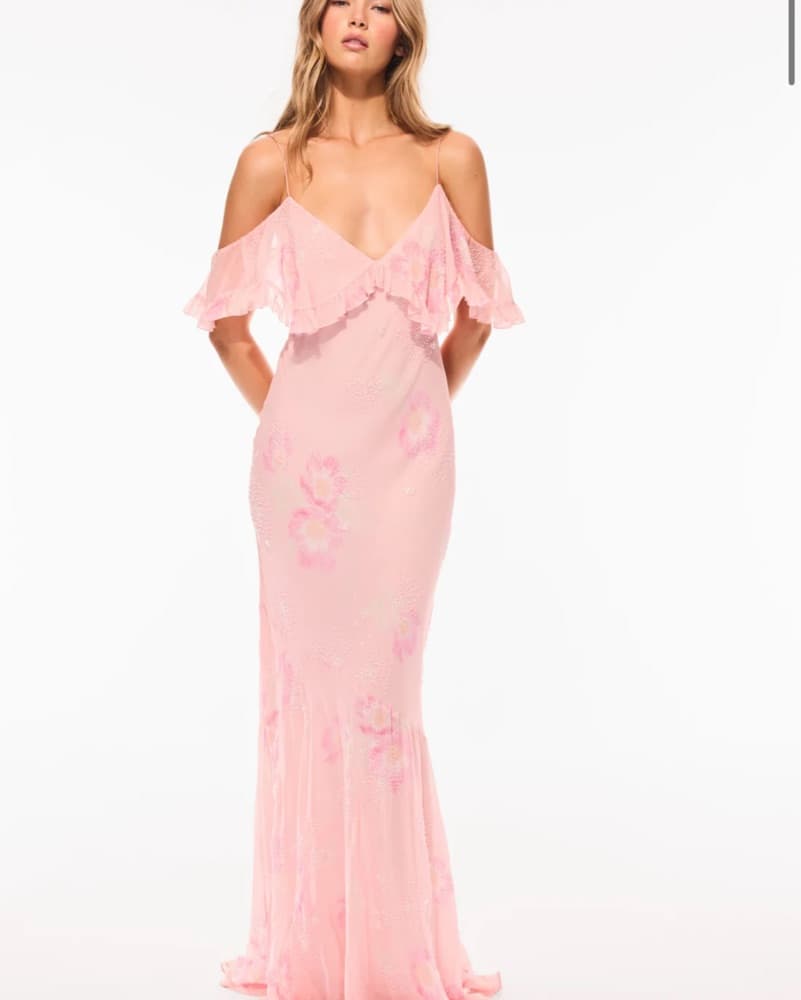 Pink Love Shack Fancy Librae Gown - Image 2