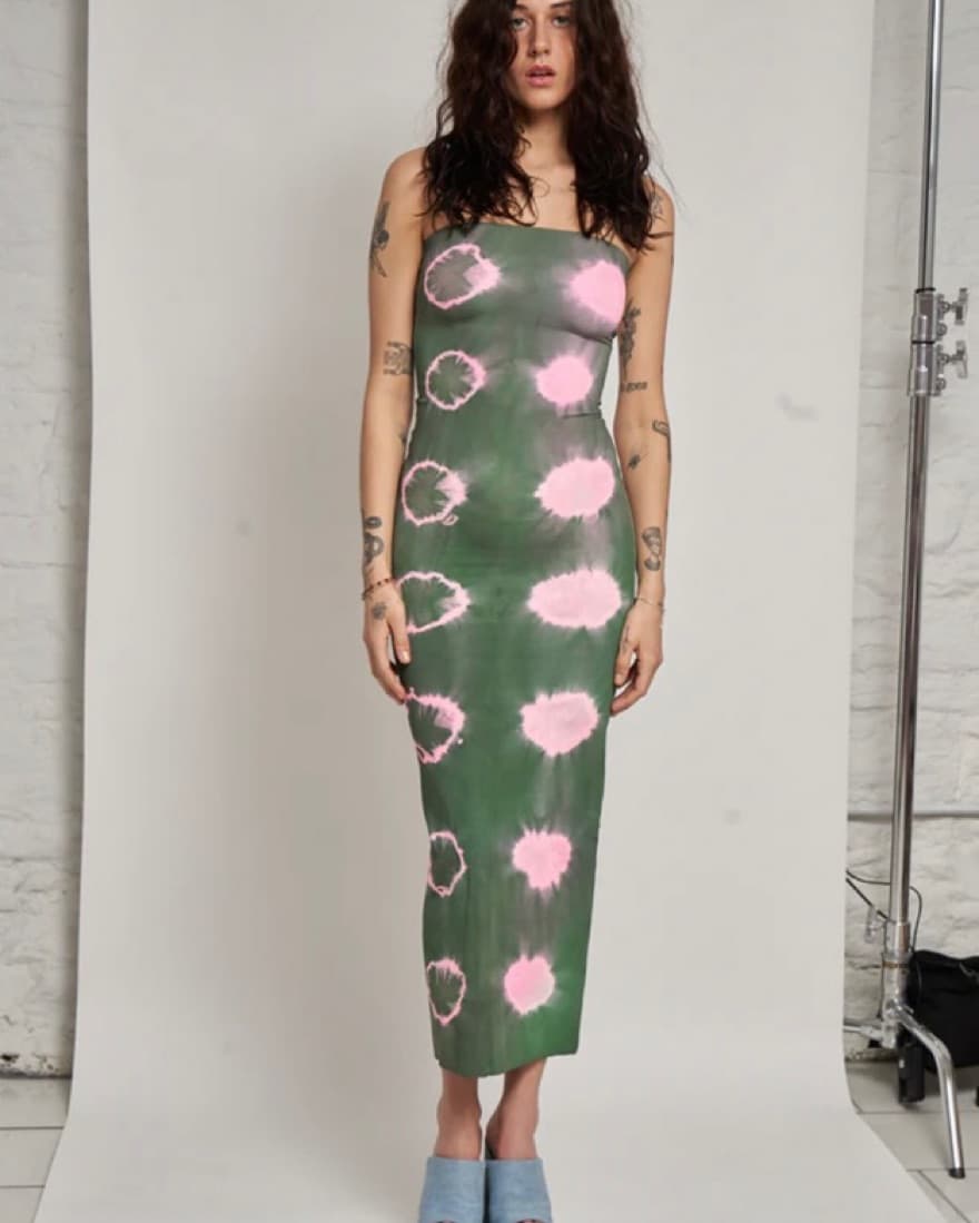 Sold Out Dana Foley Tie Dye Dress - Image 1