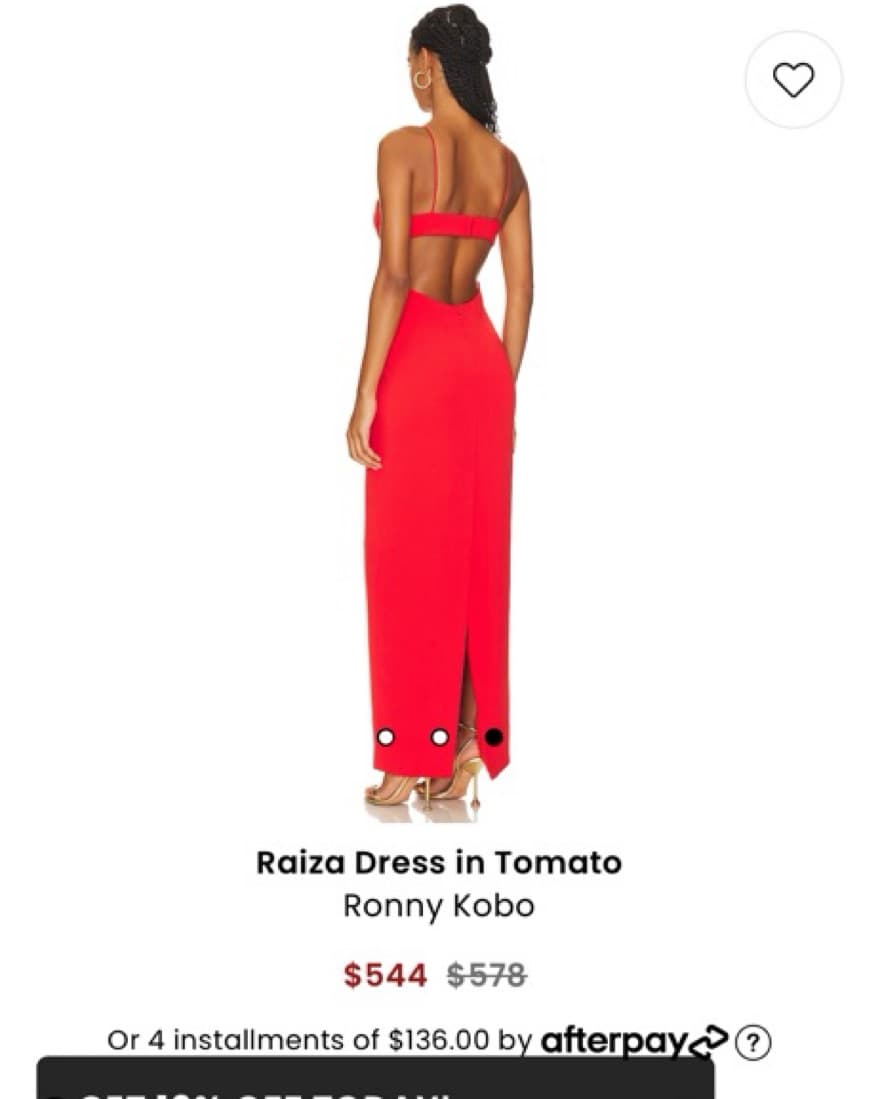 Revolve/ Ronny Kobo Raiza Dress - Image 2