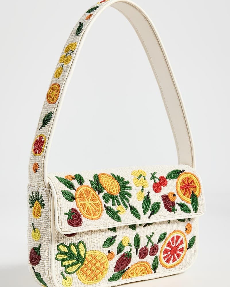 Staud Tommy Beaded Fruit Salad Bag - Image 2
