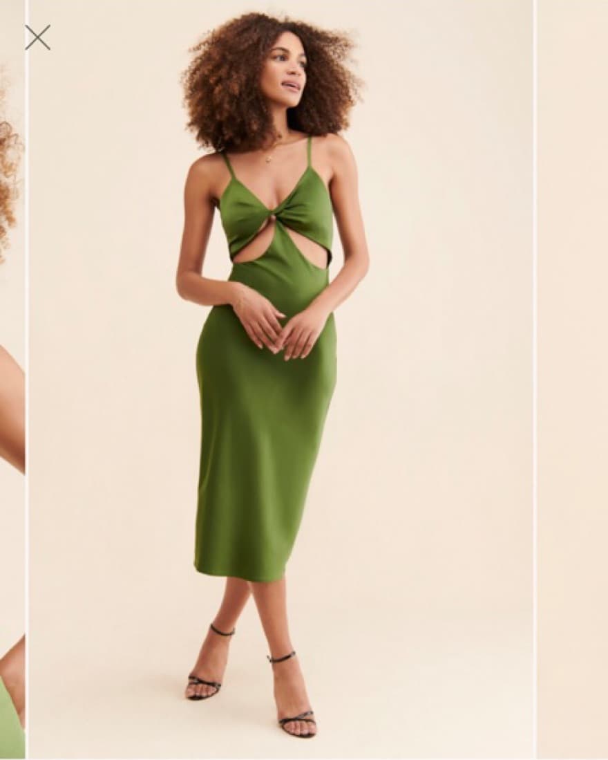 Green Midi Dress - Image 3