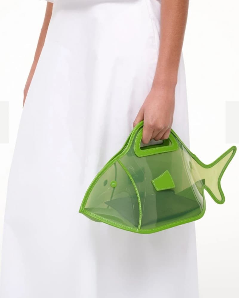 Staud Cleo Fish Bag In Meadow  - Image 2
