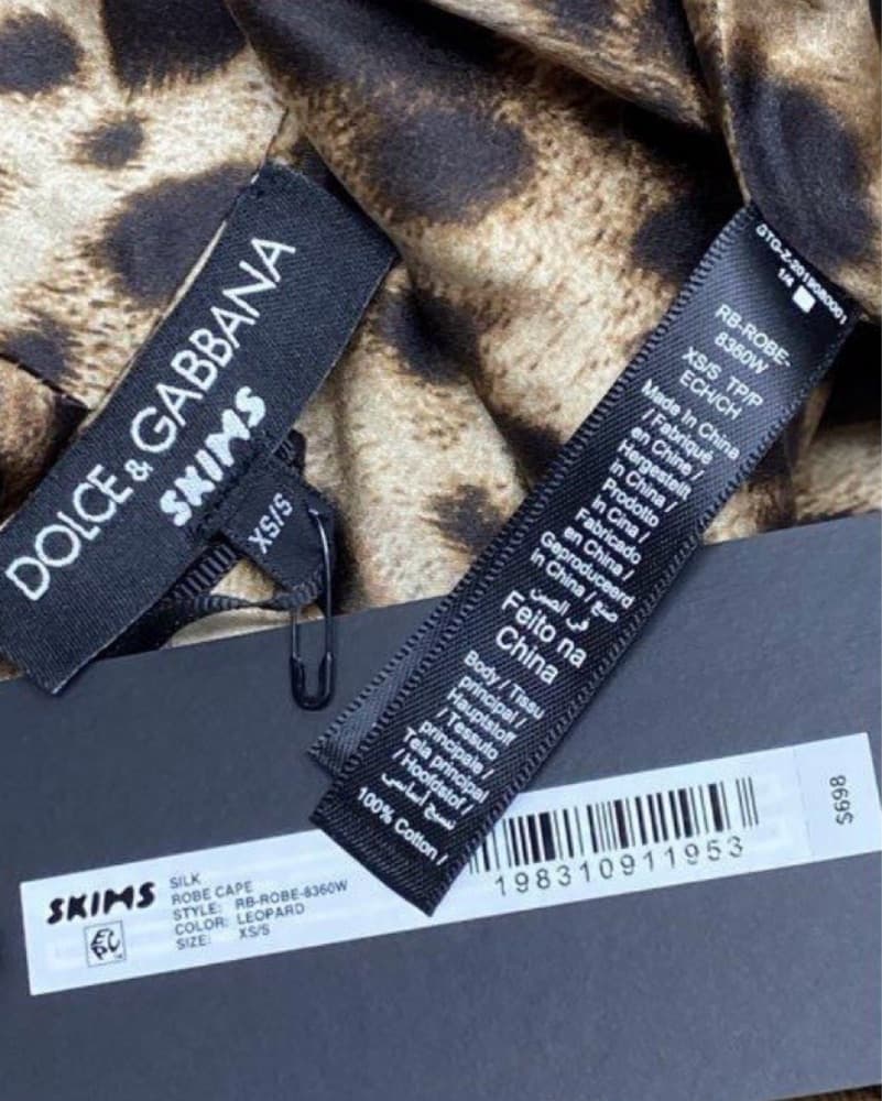 Leopard Print Dolce & Gabbana Skims Midi Dress - Image 5