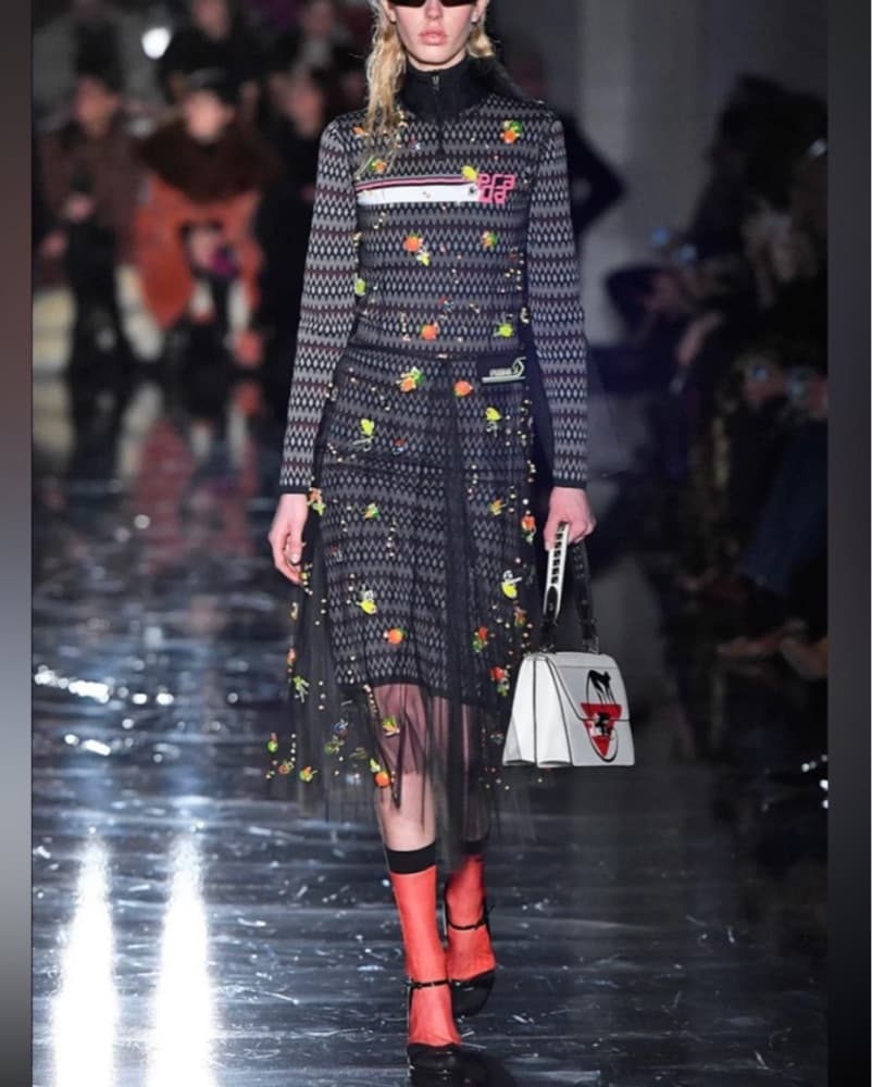 Prada Fall 2018 Knit Dress - Image 1