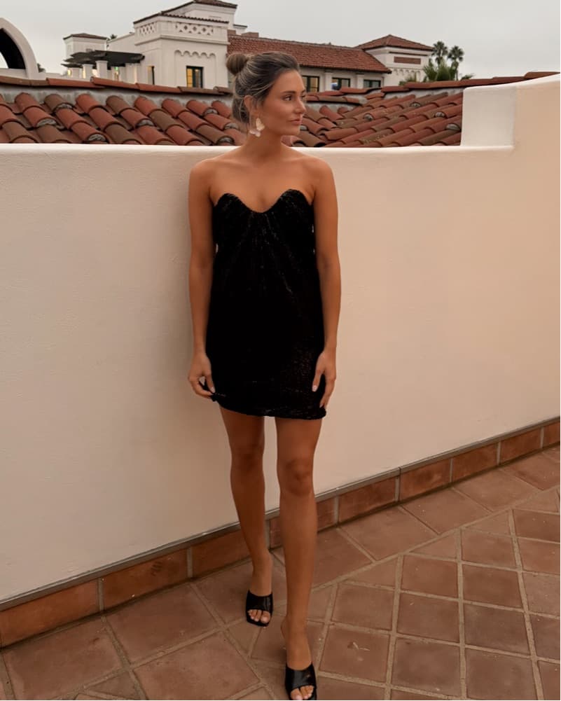 Yves Saint Laurent Dress Mini Strapless  - Image 2