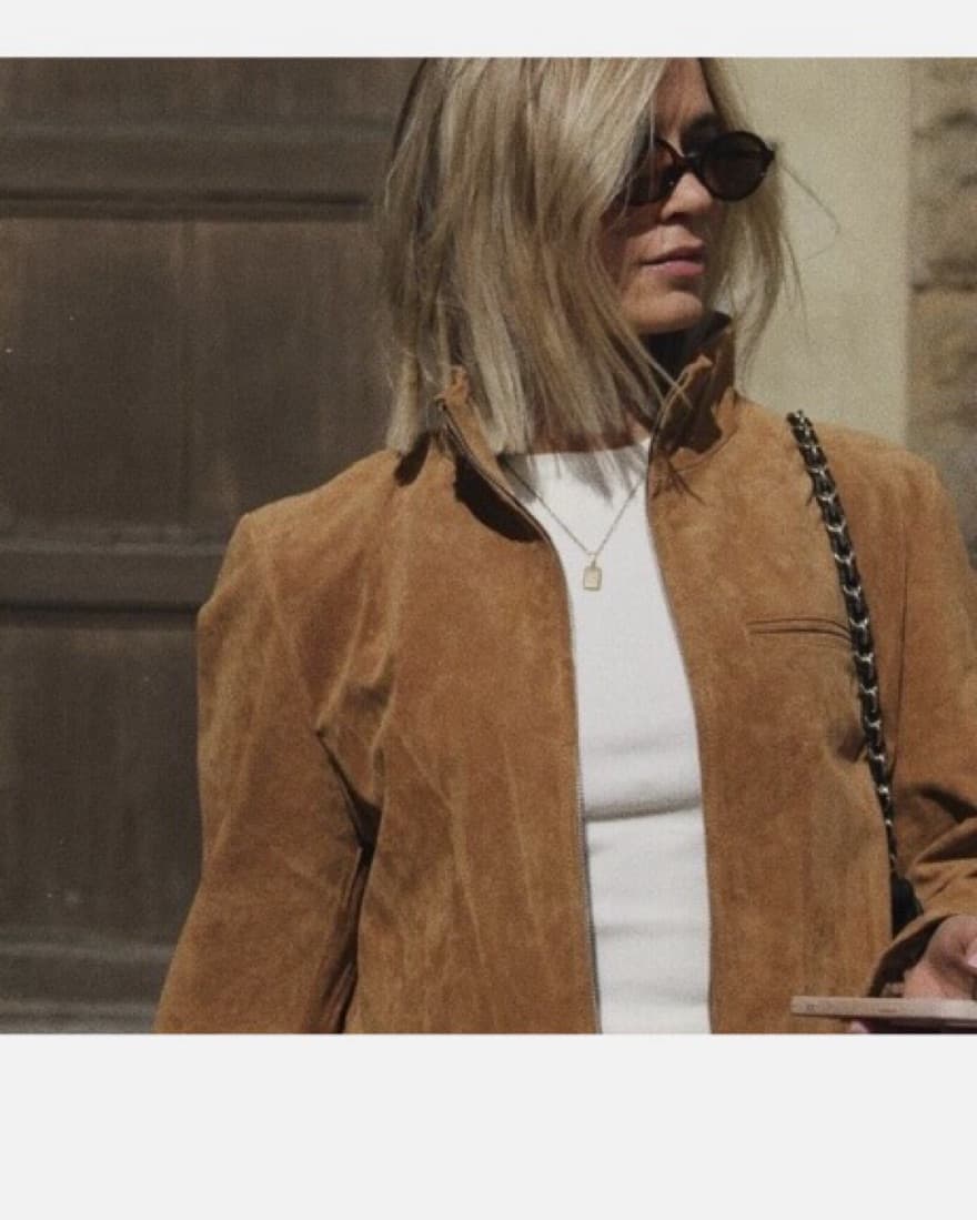 SOLD OUT Zara Suede Jacket - Image 3