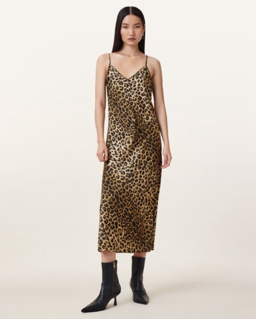 Allsaints Hera Leopard dress  - Image 1