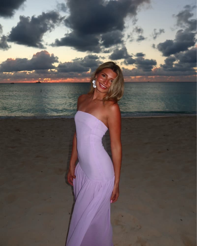 Peppermayo Lilac Maxi Dress  - Image 4