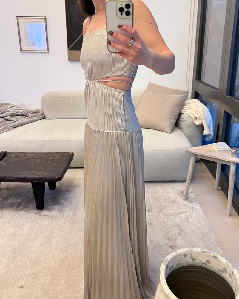 Simkhai Silver Dress  - Image 4