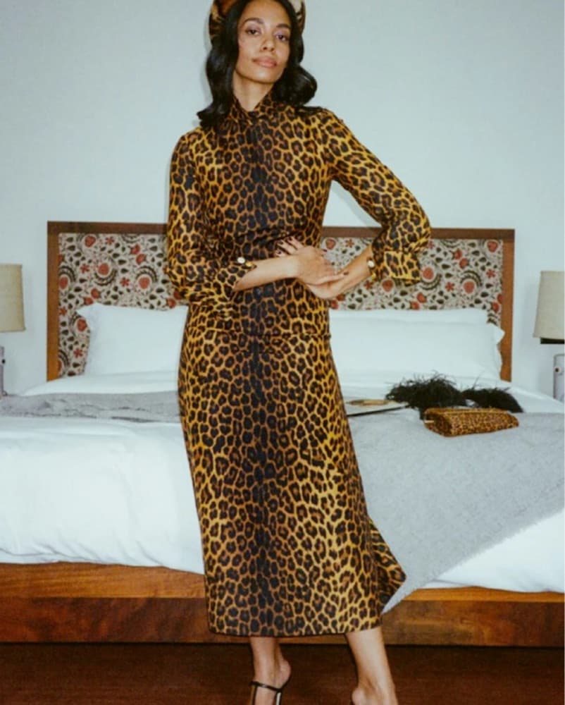 GUCCI RUNWAY Spring 2019 Cheetah Dress - Image 2