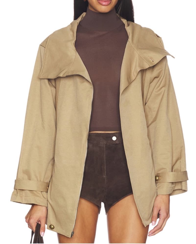 Mason Jacket In khaki - Image 2